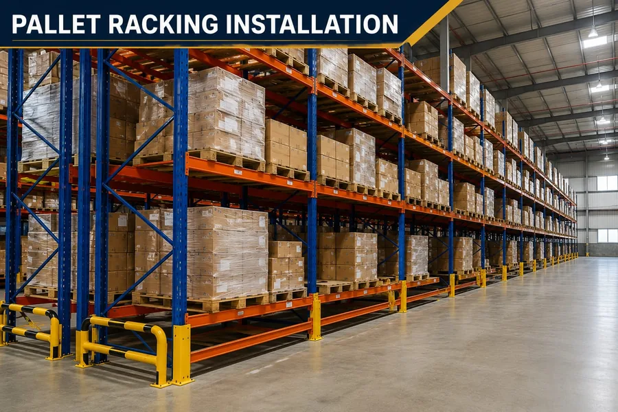Pallet racking installation